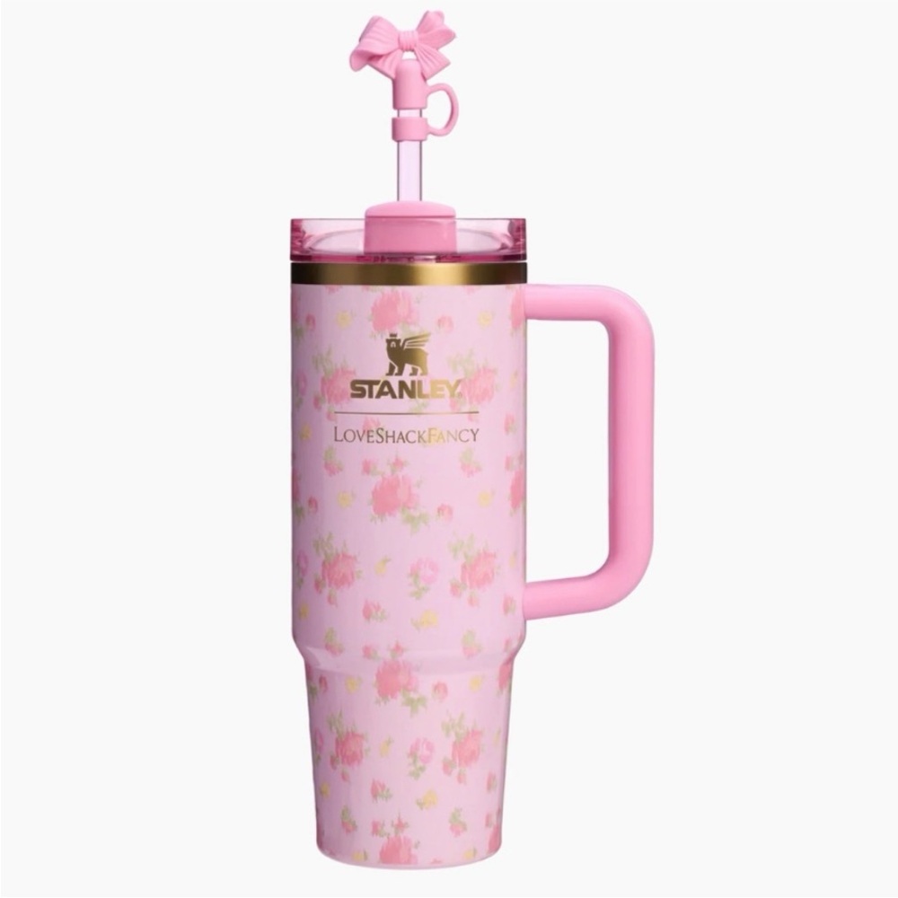 NIB Stanley X Love Shack Fancy  The Quencher H2.O FlowState Tumbler 30oz